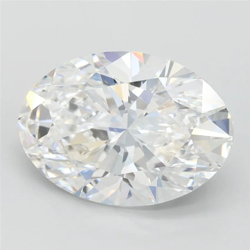3.46ct Oval Lab Grown Diamond (Colour D, Clarity IF, IGI Certified)