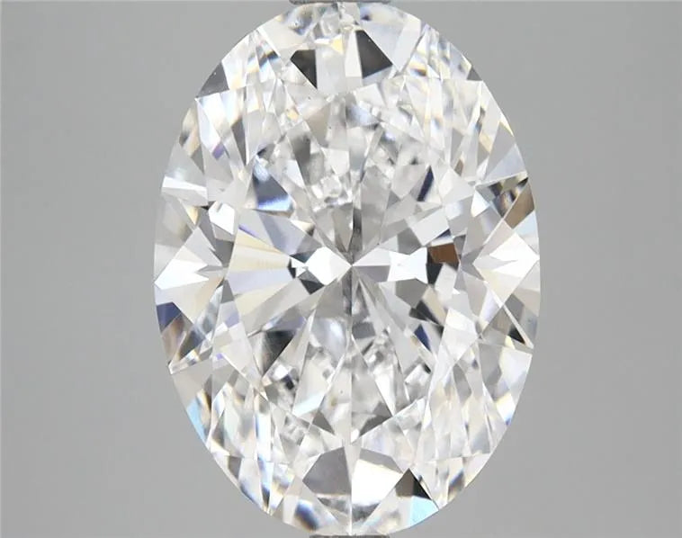 3.46ct Oval Lab Grown Diamond (Colour D, Clarity VVS2, IGI Certified)