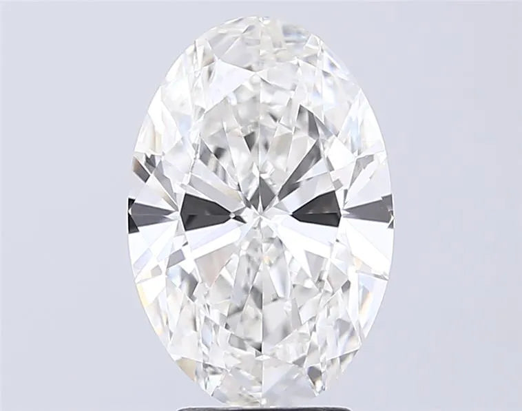 3.47ct Oval Lab Grown Diamond (Colour E, Clarity VVS2, IGI Certified)