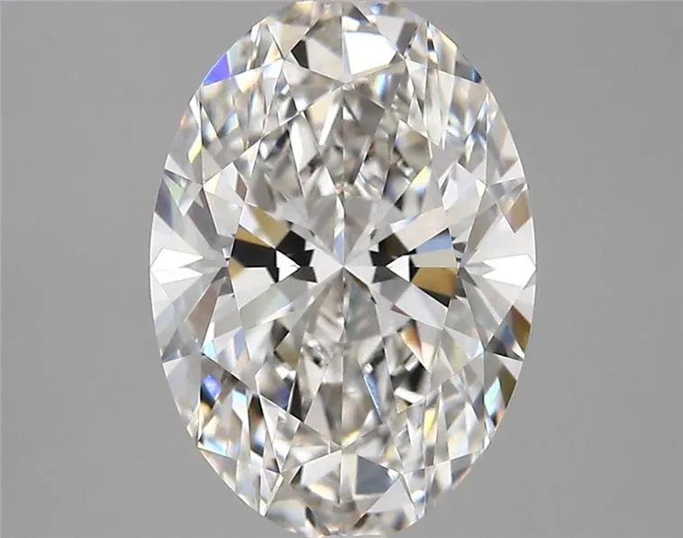 3.47ct Oval Lab Grown Diamond (Colour F, Clarity VVS1, IGI Certified)
