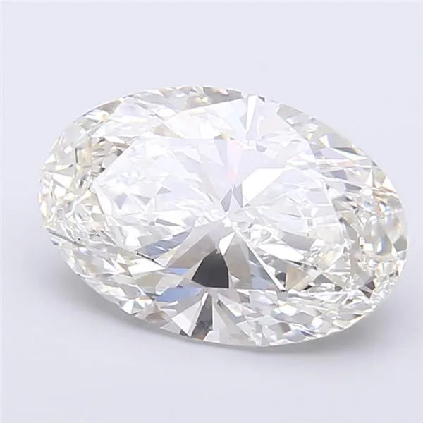 3.47ct Oval Lab Grown Diamond (Colour G, Clarity VS1, IGI Certified)