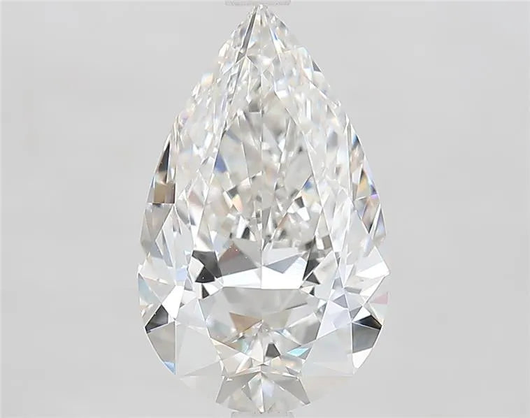 3.47ct Pear Lab Grown Diamond (Colour F, Clarity VVS2, IGI Certified)