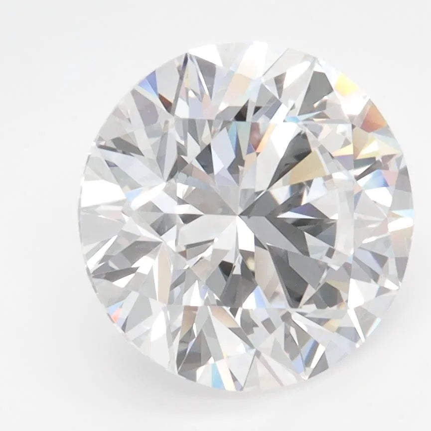 3.47ct Round Lab Grown Diamond (Colour D, Clarity IF, Cut ID, IGI Certified)