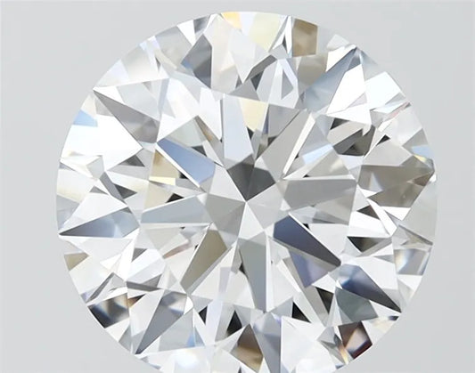 3.47ct Round Lab Grown Diamond (Colour E, Clarity VVS1, Cut ID, IGI Certified)
