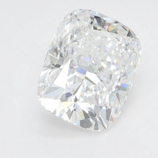 3.48ct Cushion modified Lab Grown Diamond (Colour E, Clarity VVS1, IGI Certified)