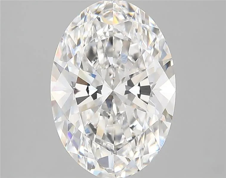 3.48ct Oval Lab Grown Diamond (Colour E, Clarity VVS1, IGI Certified)