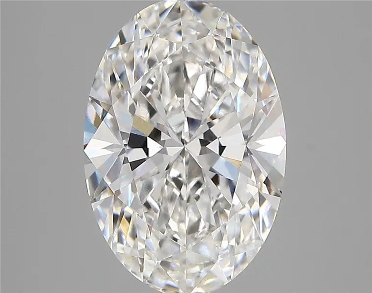 3.48ct Oval Lab Grown Diamond (Colour E, Clarity VVS1, IGI Certified)