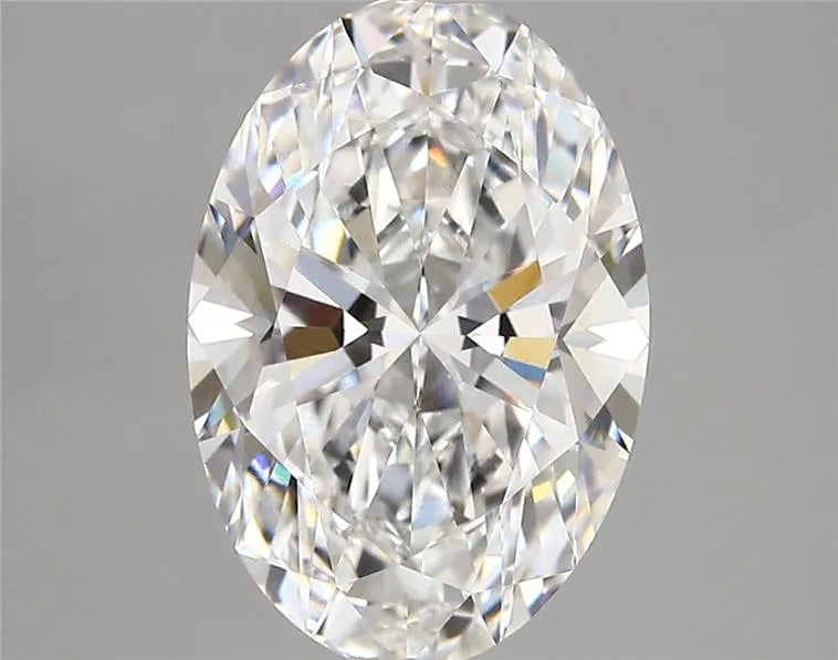 3.48ct Oval Lab Grown Diamond (Colour E, Clarity VVS2, IGI Certified)