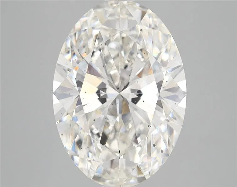 3.48ct Oval Lab Grown Diamond (Colour F, Clarity SI1, IGI Certified)