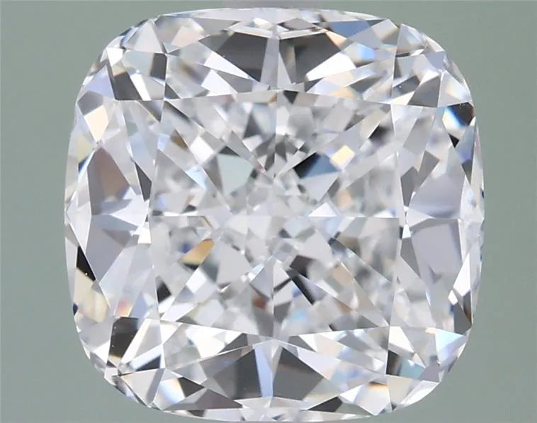 3.49ct Cushion modified Lab Grown Diamond (Colour D, Clarity VVS2, IGI Certified)