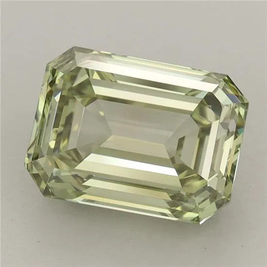 3.49ct Emerald Lab Grown Diamond (Colour Fancy Intense Green, Clarity VVS2, IGI Certified)