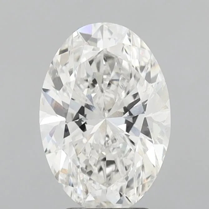 3.49ct Oval Lab Grown Diamond (Colour F, Clarity VS1, IGI Certified)