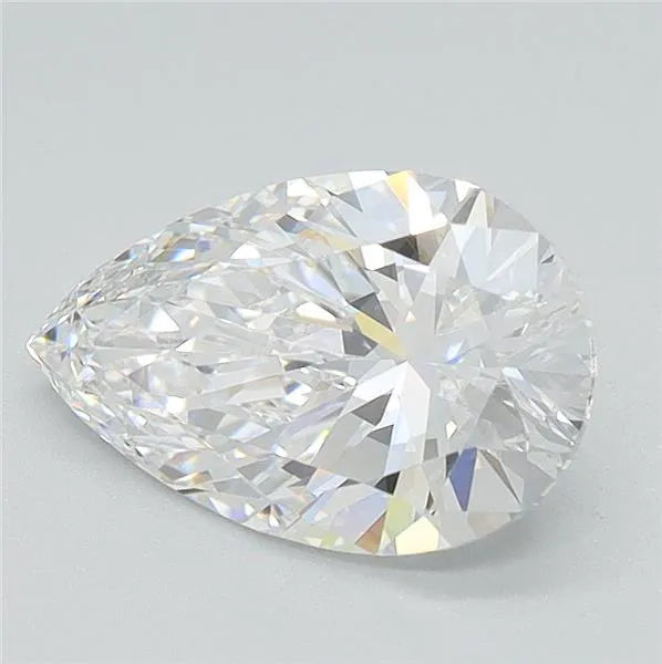 3.49ct Pear Lab Grown Diamond (Colour D, Clarity VVS2, IGI Certified)