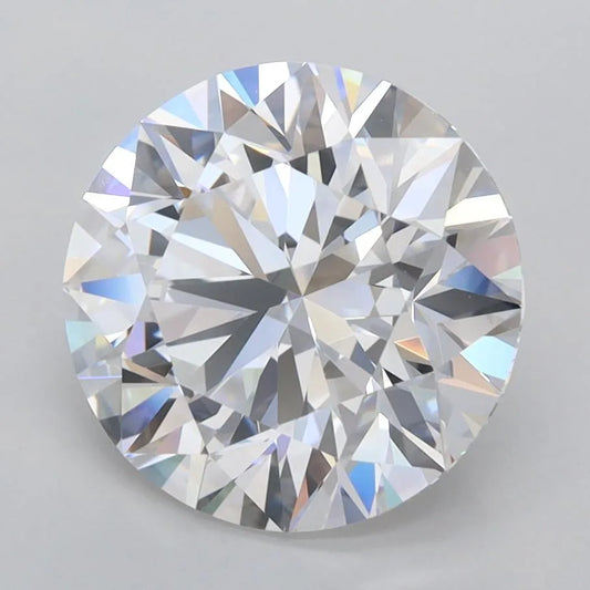 3.49ct Round Lab Grown Diamond (Colour D, Clarity FL, Cut ID, IGI Certified)