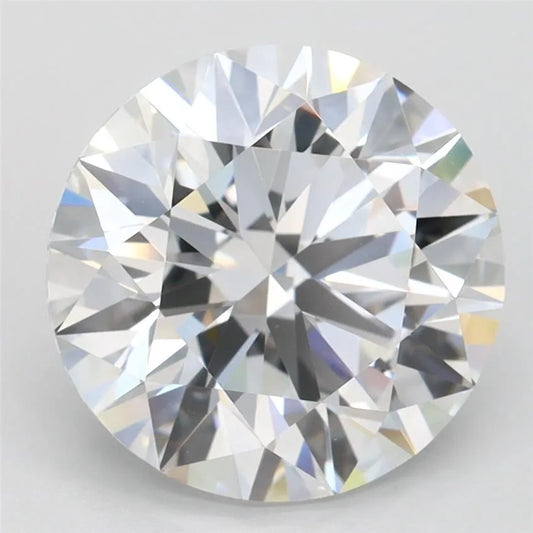 3.49ct Round Lab Grown Diamond (Colour D, Clarity IF, Cut ID, IGI Certified)