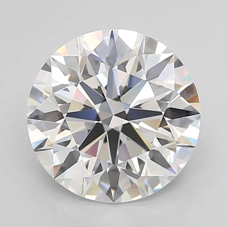 3.49ct Round Lab Grown Diamond (Colour D, Clarity IF, Cut ID, IGI Certified)
