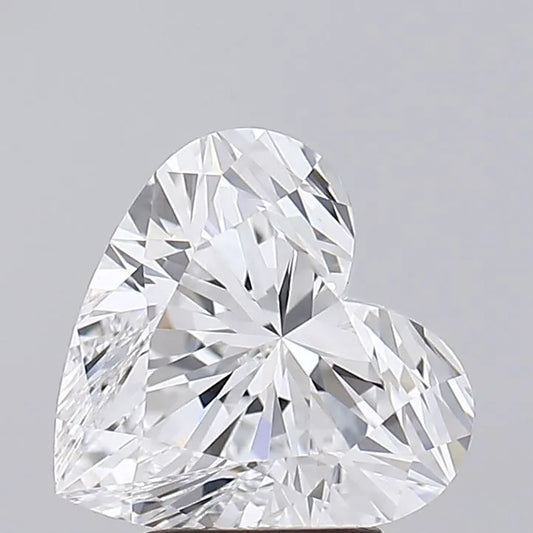 3.50ct Heart Lab Grown Diamond (Colour D, Clarity IF, Cut EX, GIA Certified)