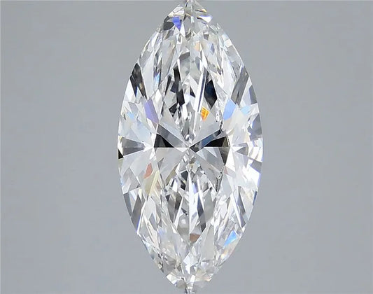3.50ct Marquise Lab Grown Diamond (Colour D, Clarity VVS1, IGI Certified)