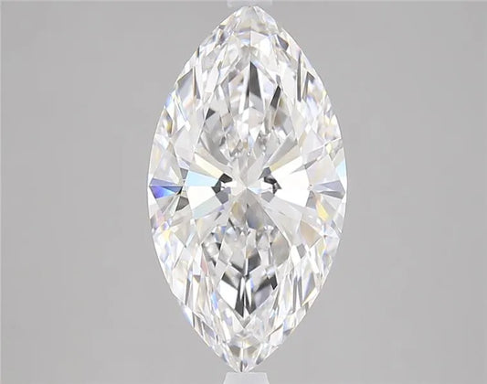 3.50ct Marquise Lab Grown Diamond (Colour D, Clarity VVS2, IGI Certified)