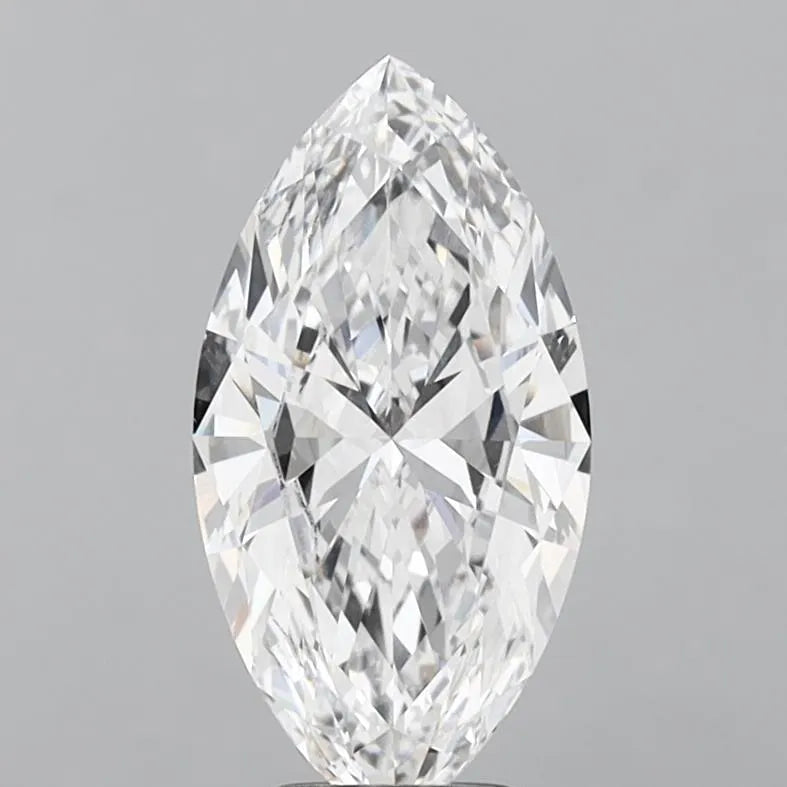 3.50ct Marquise Lab Grown Diamond (Colour D, Clarity VVS2, IGI Certified)