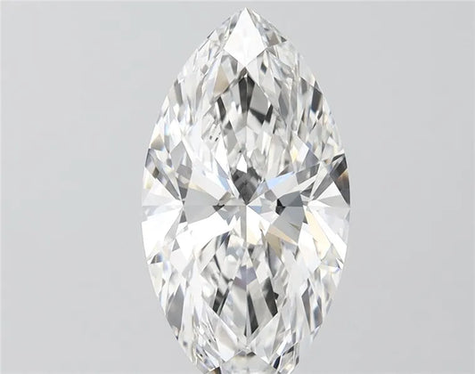 3.50ct Marquise Lab Grown Diamond (Colour E, Clarity VVS2, IGI Certified)