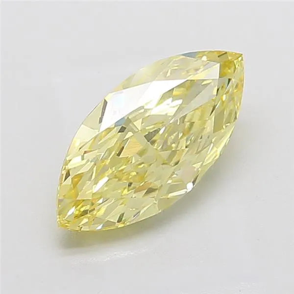 3.50ct Marquise Lab Grown Diamond (Colour Fancy Intense Yellow, Clarity VS1, IGI Certified)