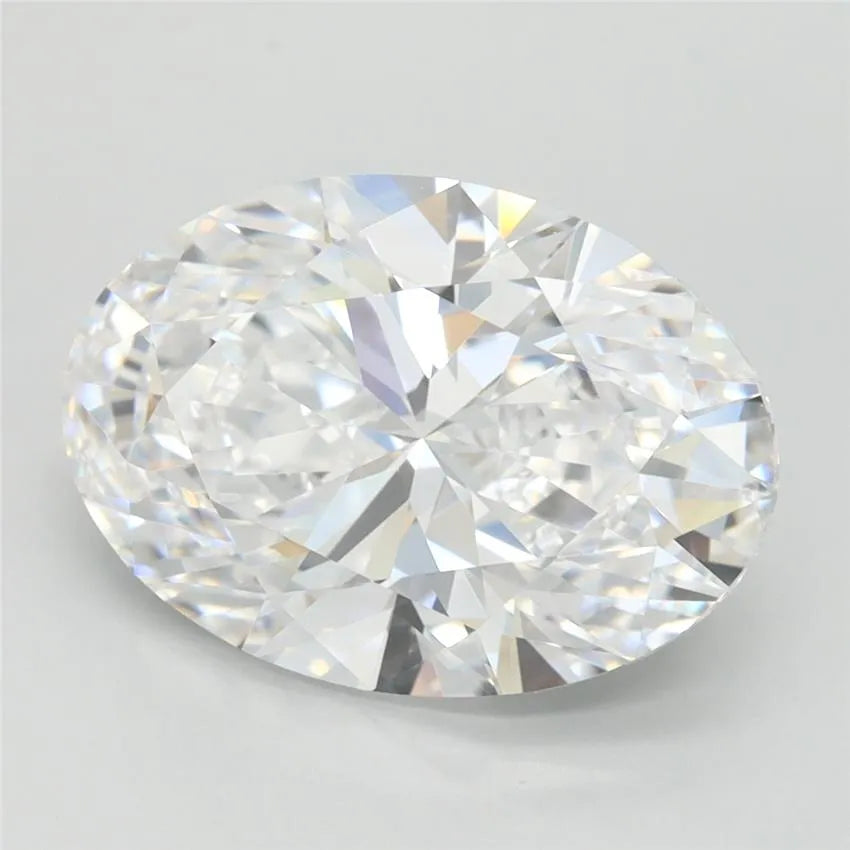 3.50ct Oval Lab Grown Diamond (Colour D, Clarity FL, IGI Certified)