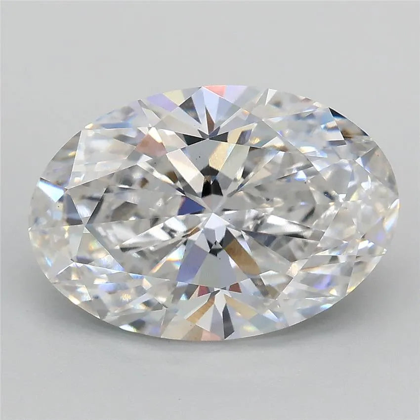 3.50ct Oval Lab Grown Diamond (Colour D, Clarity VS1, IGI Certified)