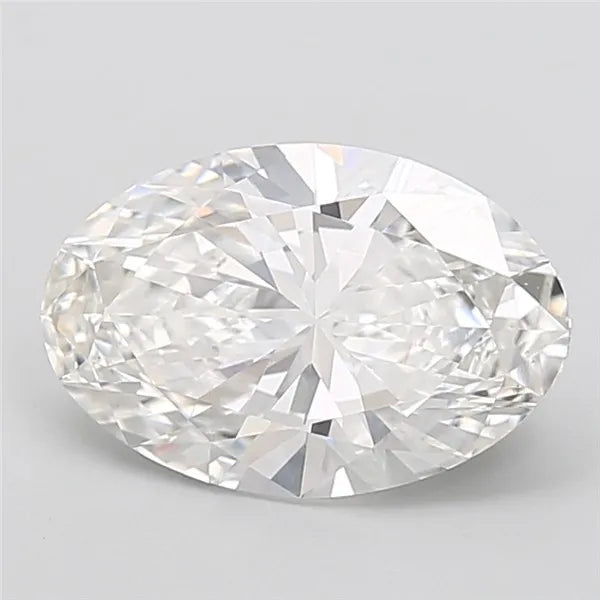 3.50ct Oval Lab Grown Diamond (Colour D, Clarity VS1, IGI Certified)