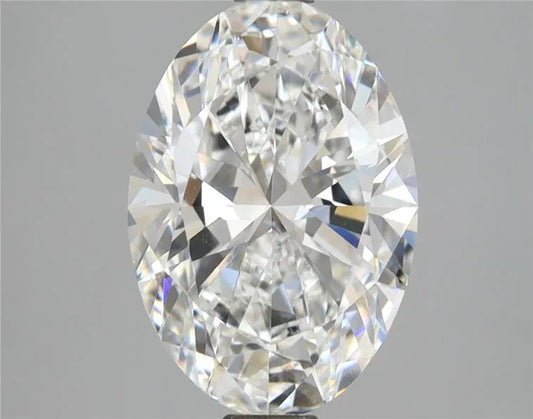 3.50ct Oval Lab Grown Diamond (Colour D, Clarity VVS1, IGI Certified)