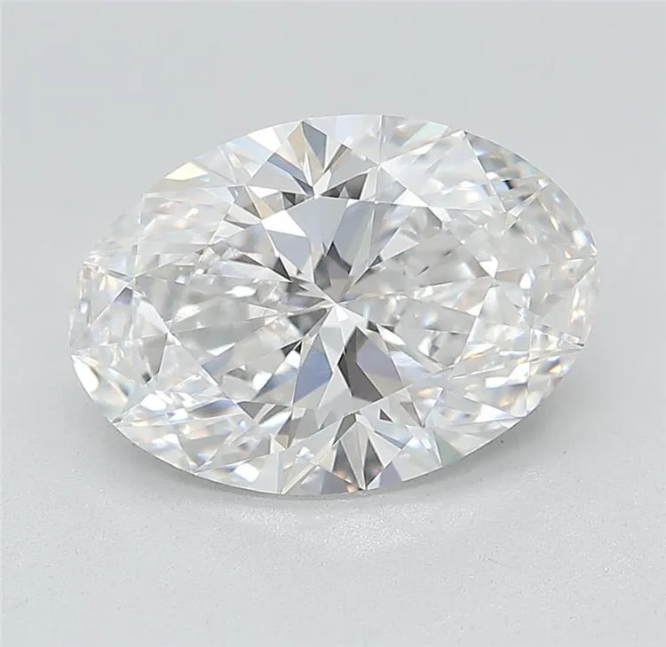 3.50ct Oval Lab Grown Diamond (Colour D, Clarity VVS2, Cut EX, IGI Certified)