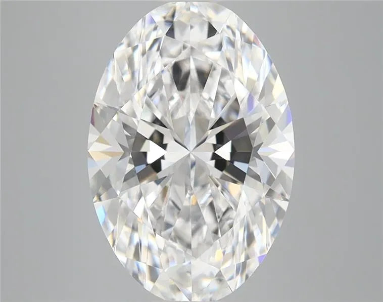3.50ct Oval Lab Grown Diamond (Colour D, Clarity VVS2, IGI Certified)