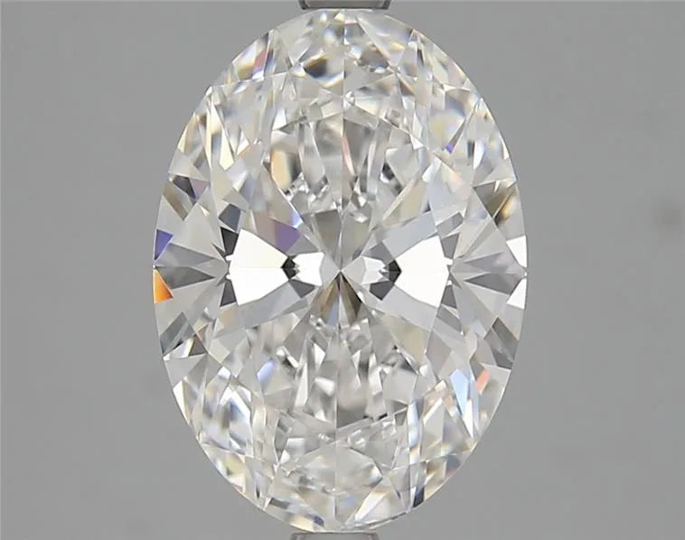 3.50ct Oval Lab Grown Diamond (Colour E, Clarity IF, GIA Certified)