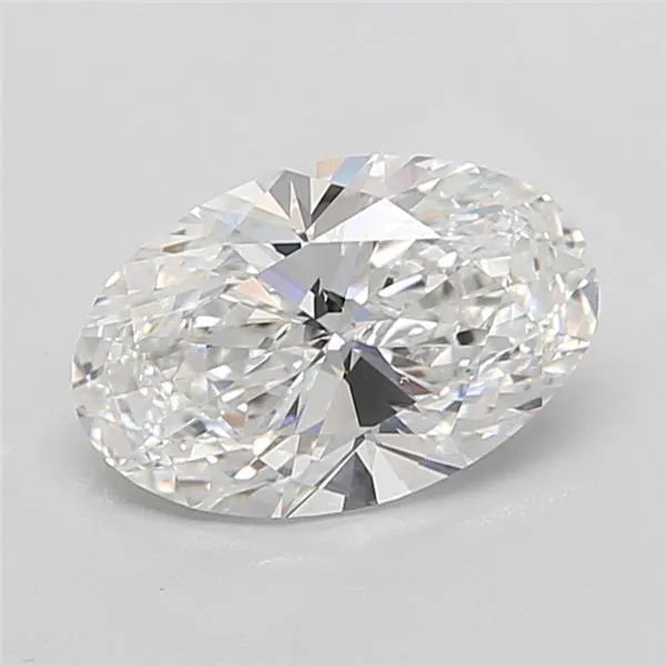 3.50ct Oval Lab Grown Diamond (Colour E, Clarity IF, IGI Certified)