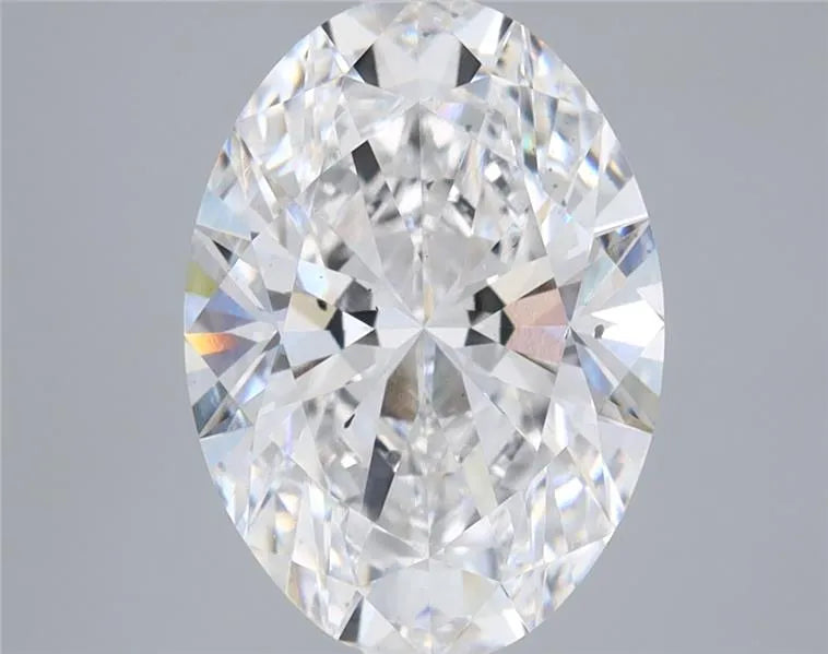 3.50ct Oval Lab Grown Diamond (Colour E, Clarity SI1, IGI Certified)