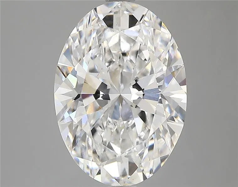 3.50ct Oval Lab Grown Diamond (Colour E, Clarity VS1, IGI Certified)