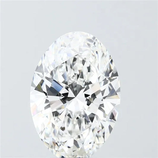 3.50ct Oval Lab Grown Diamond (Colour E, Clarity VS1, IGI Certified)