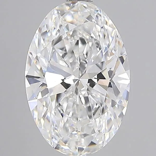 3.50ct Oval Lab Grown Diamond (Colour E, Clarity VS1, IGI Certified)