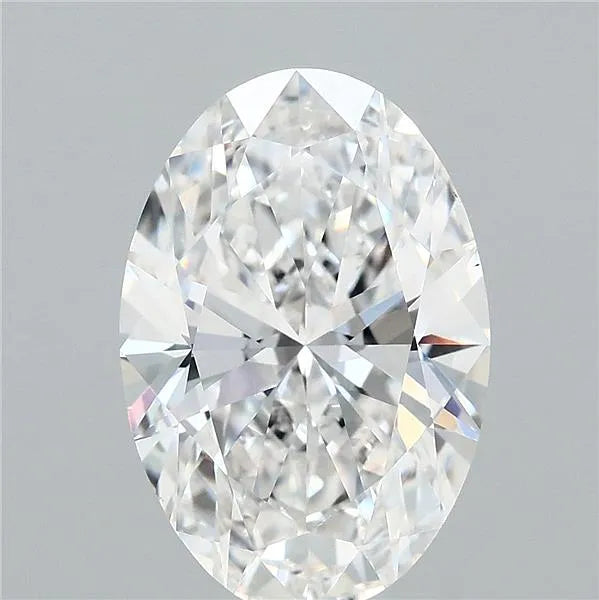 3.50ct Oval Lab Grown Diamond (Colour E, Clarity VS1, IGI Certified)