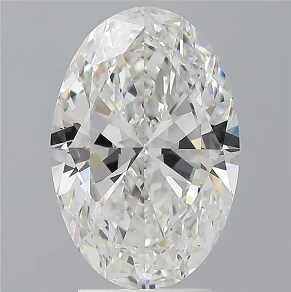 3.50ct Oval Lab Grown Diamond (Colour E, Clarity VS2, IGI Certified)