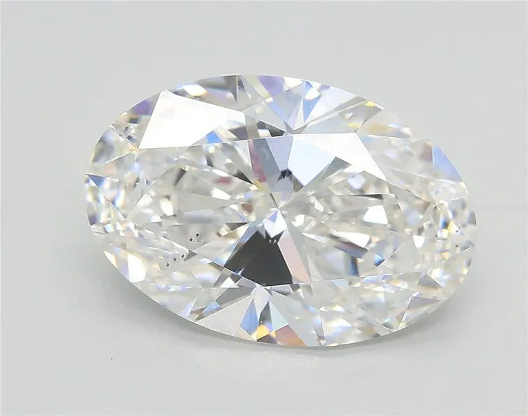 3.50ct Oval Lab Grown Diamond (Colour E, Clarity VS2, IGI Certified)