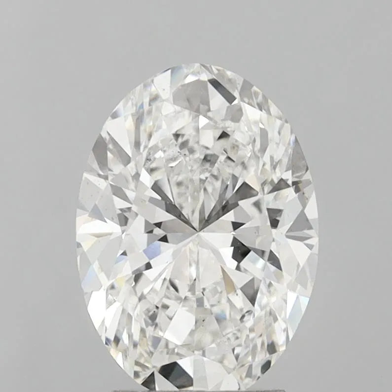 3.50ct Oval Lab Grown Diamond (Colour E, Clarity VS2, IGI Certified)