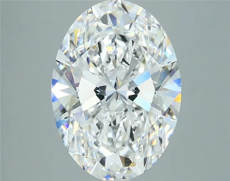 3.50ct Oval Lab Grown Diamond (Colour E, Clarity VVS2, Cut EX, GCAL Certified)