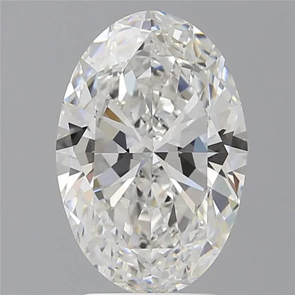 3.50ct Oval Lab Grown Diamond (Colour E, Clarity VVS2, IGI Certified)