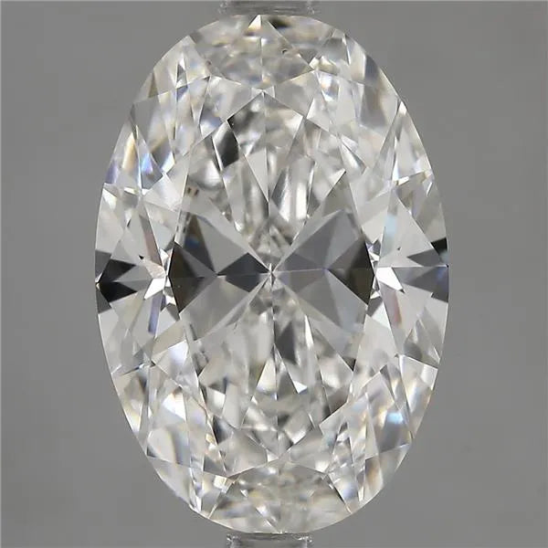 3.50ct Oval Lab Grown Diamond (Colour F, Clarity VVS1, IGI Certified)