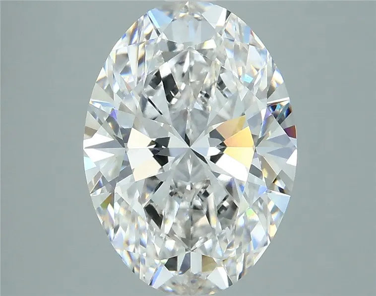 3.50ct Oval Lab Grown Diamond (Colour F, Clarity VVS2, Cut EX, GCAL Certified)