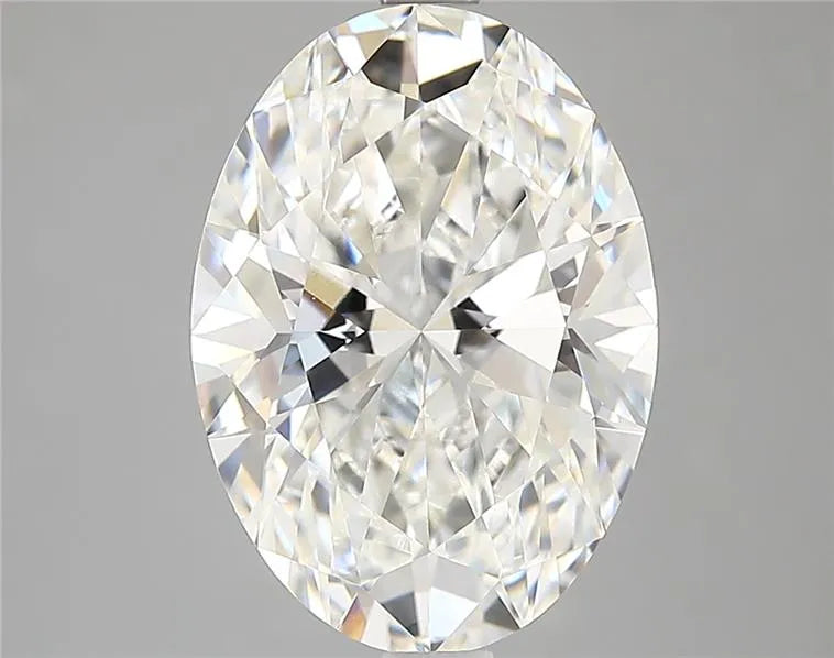 3.50ct Oval Lab Grown Diamond (Colour F, Clarity VVS2, IGI Certified)