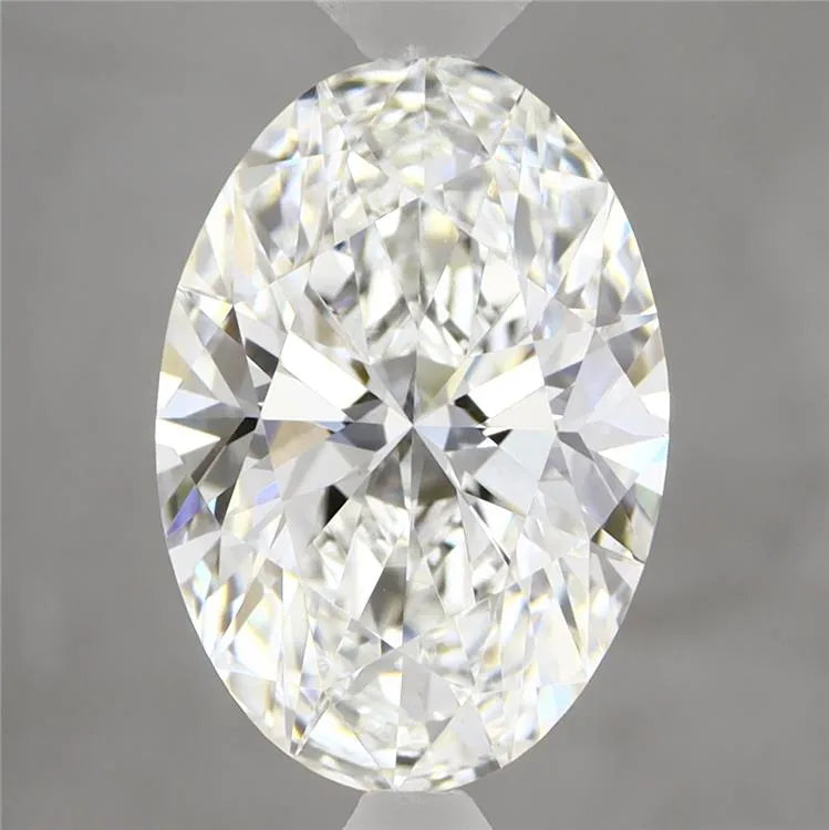 3.50ct Oval Lab Grown Diamond (Colour F, Clarity VVS2, IGI Certified)