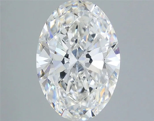 3.50ct Oval Lab Grown Diamond (Colour F, Clarity VVS2, IGI Certified)