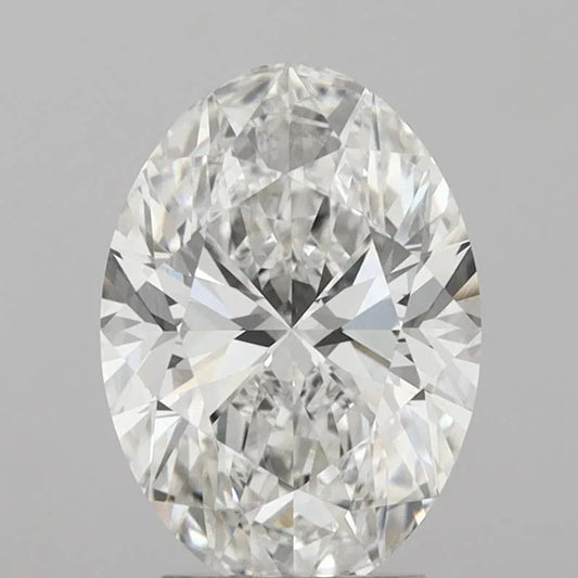 3.50ct Oval Lab Grown Diamond (Colour F, Clarity VVS2, IGI Certified)